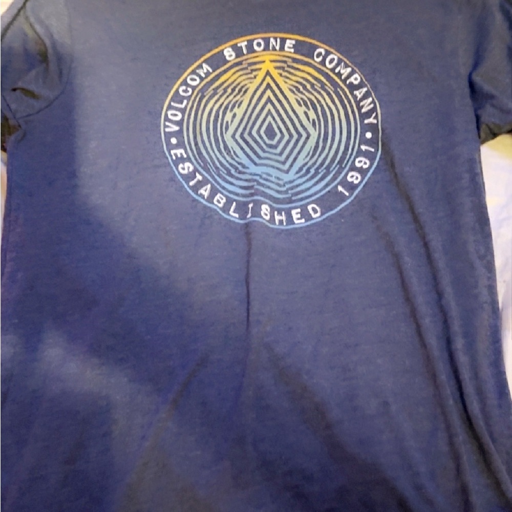Volcom Blue Graphic T-Shirt